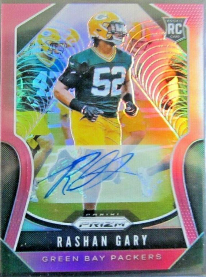 Rashan Gary [Autograph Pink Prizm] #317