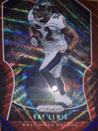 Ray Lewis [Red Wave Prizm] #273
