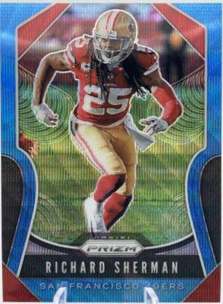 Richard Sherman [Blue Wave Prizm] #255