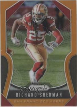 Richard Sherman [Orange Prizm] #255
