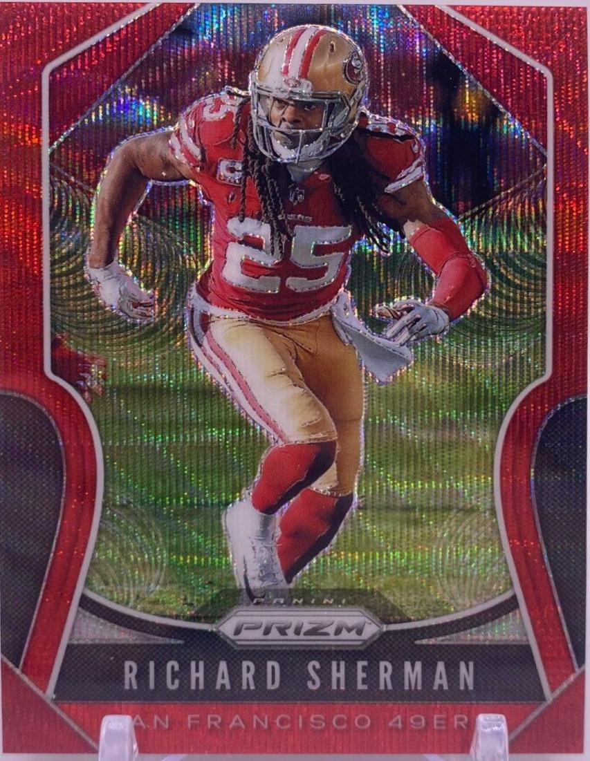 Richard Sherman [Red Wave Prizm] #255