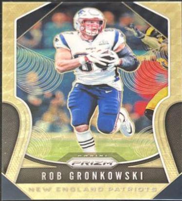 Rob Gronkowski [Gold Vinyl Prizm] #22