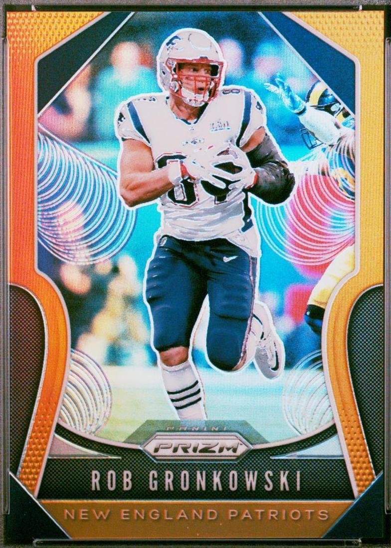 Rob Gronkowski [Orange Prizm] #22