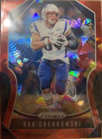 Rob Gronkowski [Red Ice Prizm] #22