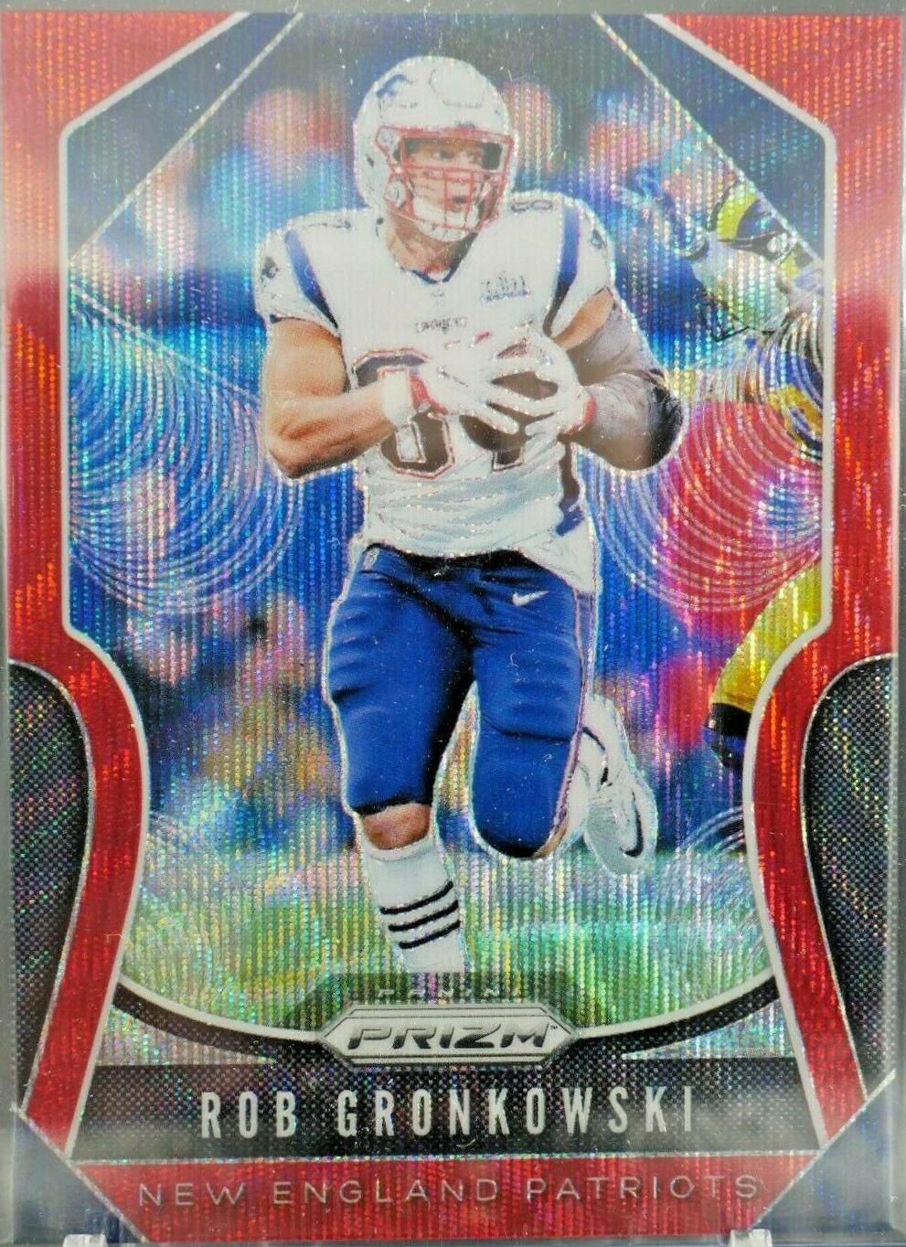 Rob Gronkowski [Red Wave Prizm] #22