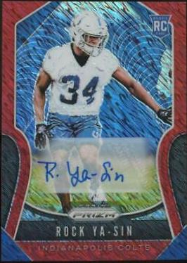 Rock Ya Sin [Autograph Red Shimmer Prizm] #388