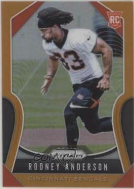 Rodney Anderson [Orange Prizm] #337