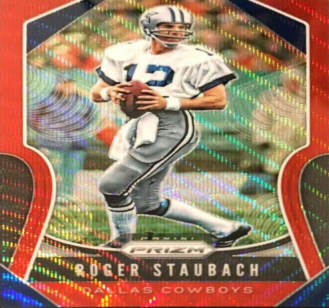 Roger Staubach [Red Wave Prizm] #270