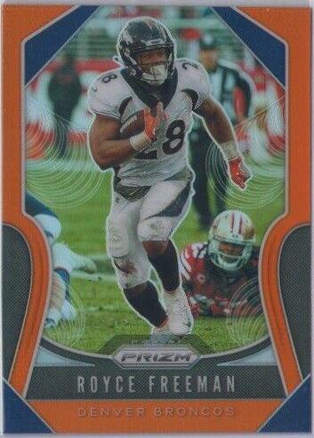 Royce Freeman [Orange Prizm] #204