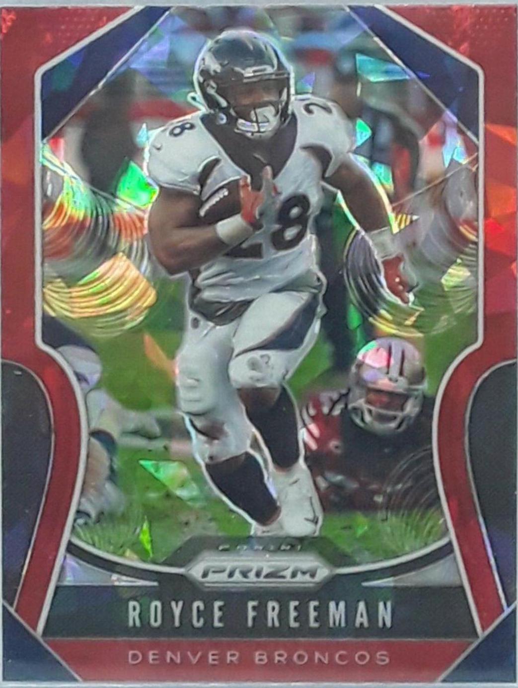Royce Freeman [Red Ice Prizm] #204