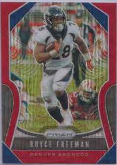Royce Freeman [Red Wave Prizm] #204