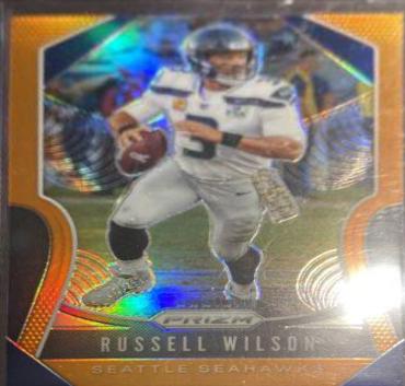 Russell Wilson [Orange Prizm] #258