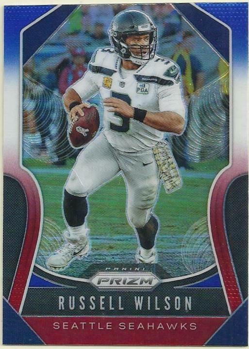 Russell Wilson [Red, White, Blue Prizm] #258
