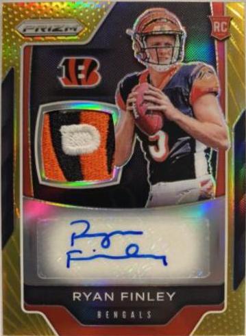 Ryan Finley [Autograph Gold Prizm] #306