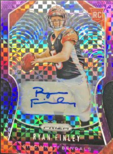 Ryan Finley [Autograph Purple Power Prizm] #306