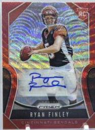 Ryan Finley [Autograph Red Wave Prizm] #306