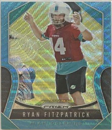 Ryan Fitzpatrick [Blue Wave Prizm] #12