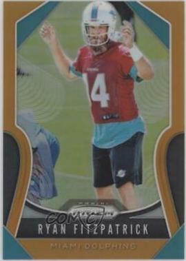 Ryan Fitzpatrick [Orange Prizm] #12