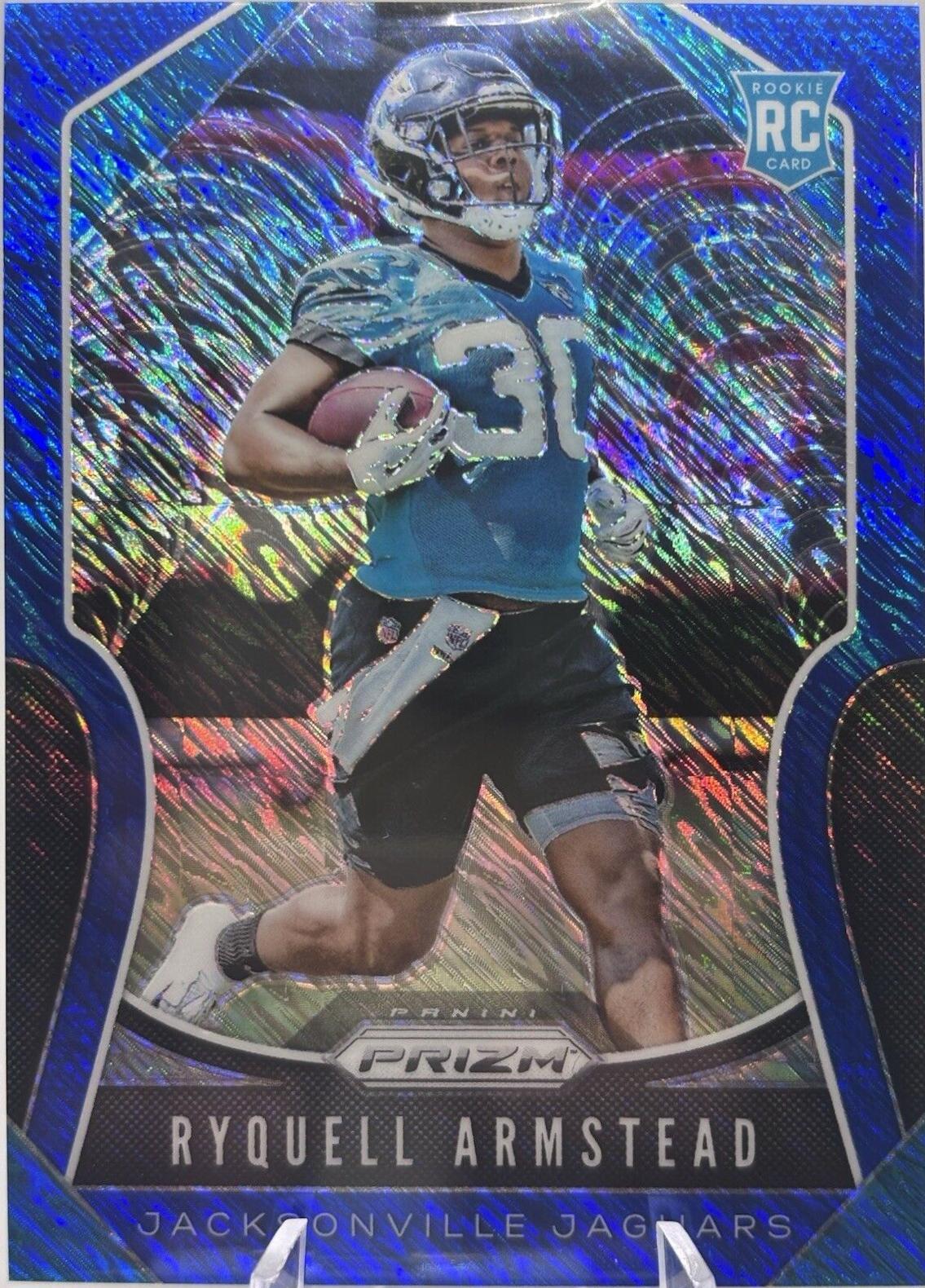 Ryquell Armstead [Autograph Blue Shimmer Prizm] #338
