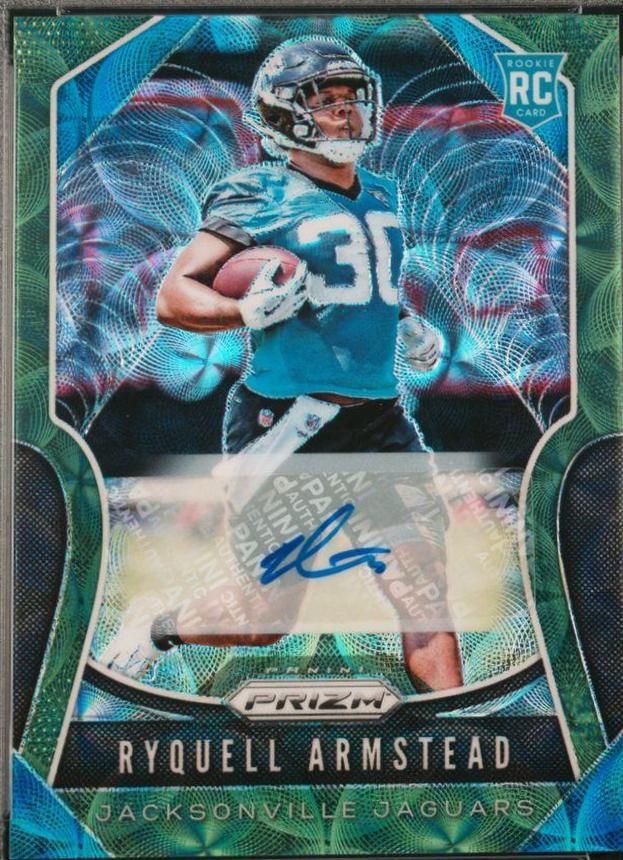 Ryquell Armstead [Autograph Green Scope Prizm] #338
