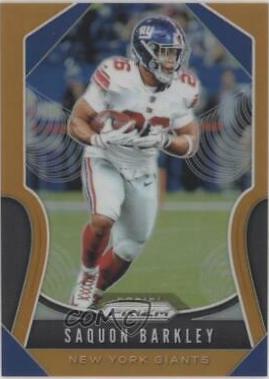 Saquon Barkley [Orange Prizm] #46