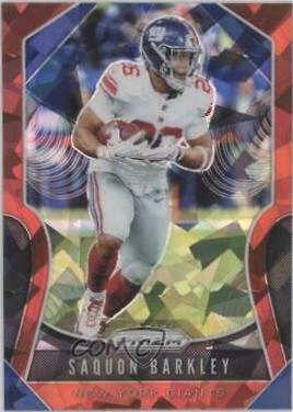 Saquon Barkley [Red Ice Prizm] #46