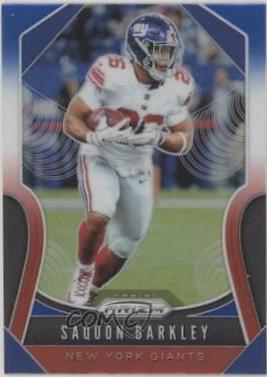 Saquon Barkley [Red, White, Blue Prizm] #46