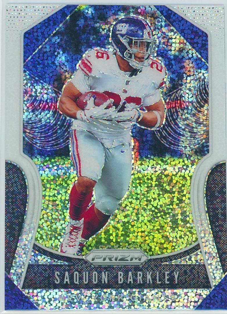 Saquon Barkley [White Sparkle Prizm] #46