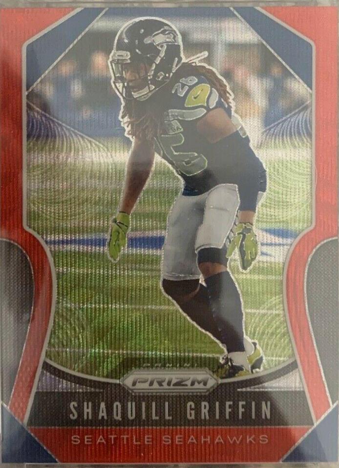 Shaquill Griffin [Red Wave Prizm] #262