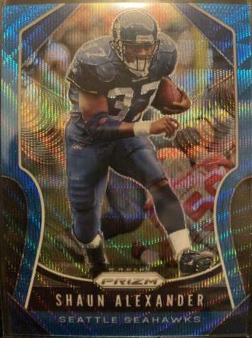 Shaun Alexander [Blue Wave Prizm] #283