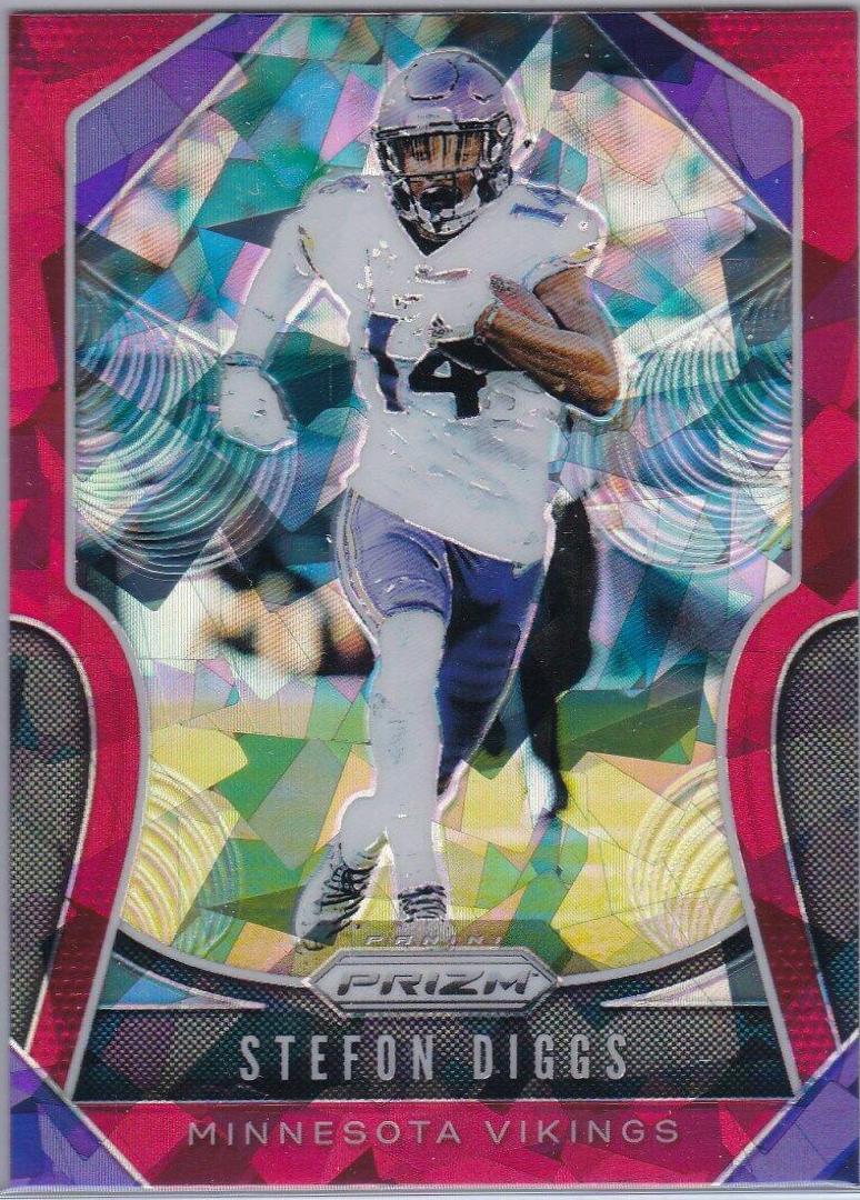Stefon Diggs [Red Ice Prizm] #125