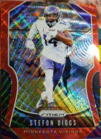 Stefon Diggs [Red Wave Prizm] #125