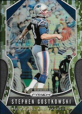 Stephen Gostkowski [Camo Prizm] #23