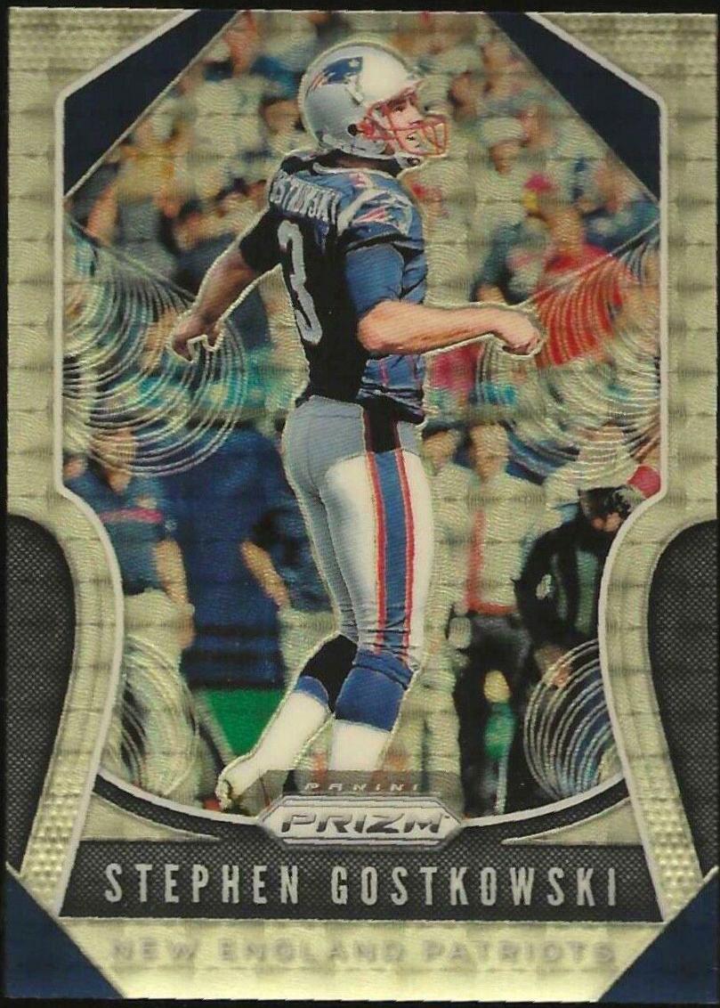 Stephen Gostkowski [Gold Vinyl Prizm] #23