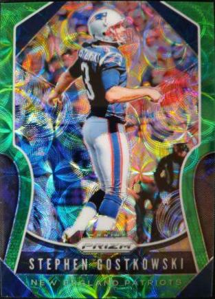 Stephen Gostkowski [Green Scope Prizm] #23