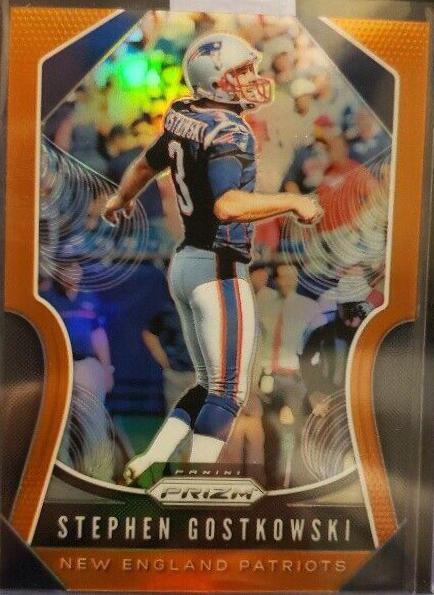 Stephen Gostkowski [Orange Prizm] #23