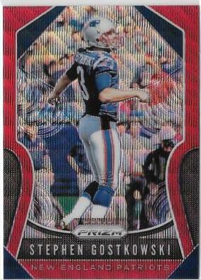 Stephen Gostkowski [Red Wave Prizm] #23