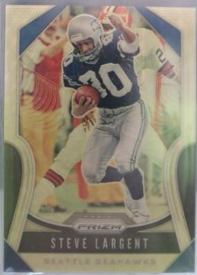 Steve Largent [Gold Vinyl Prizm] #284