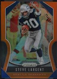 Steve Largent [Orange Prizm] #284