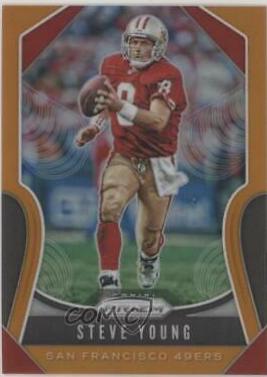 Steve Young [Orange Prizm] #248