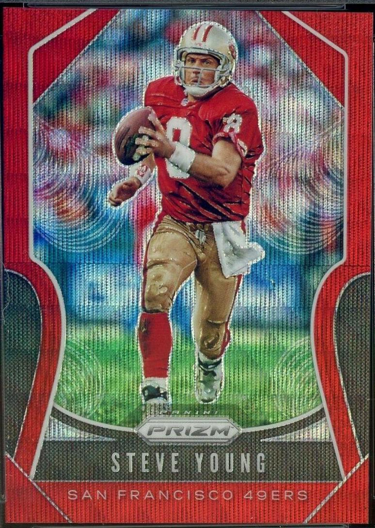 Steve Young [Red Wave Prizm] #248