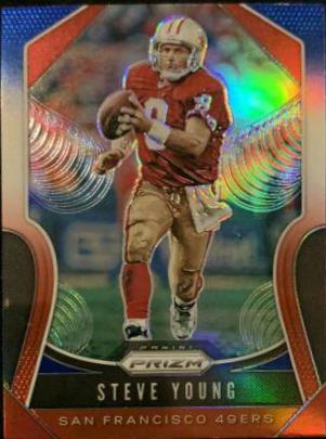 Steve Young [Red, White, Blue Prizm] #248