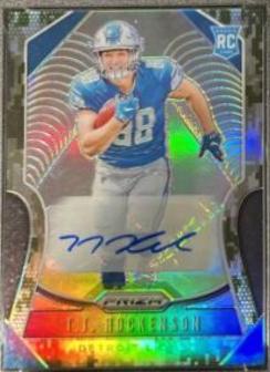 T. J. Hockenson [Autograph Camo Prizm] #364
