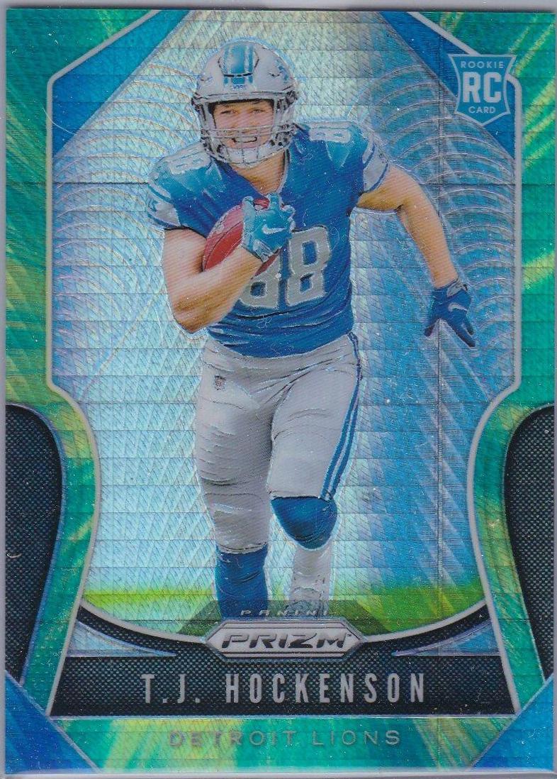 T.J. Hockenson [Hyper Prizm] #364