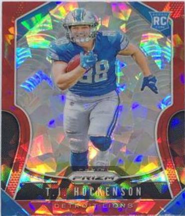 T.J. Hockenson [Red Ice Prizm] #364