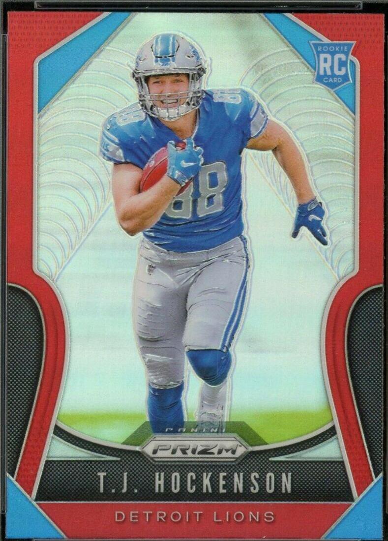 T.J. Hockenson [Red Prizm] #364