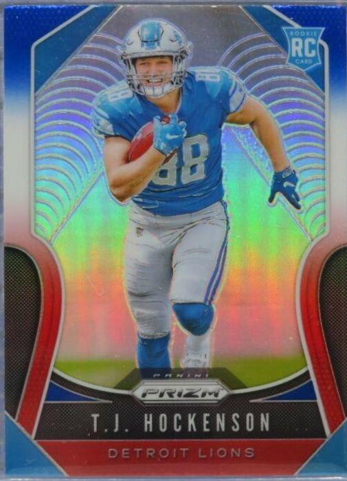 T.J. Hockenson [Red, White, Blue Prizm] #364