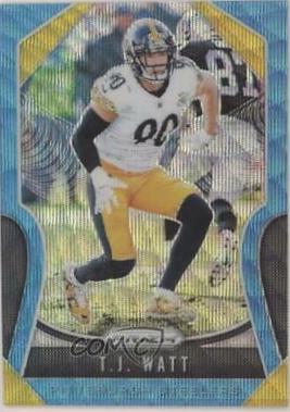 T.J. Watt [Blue Wave Prizm] #99