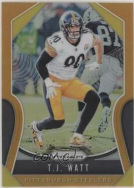 T.J. Watt [Orange Prizm] #99