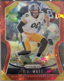 T.J. Watt [Red Ice Prizm] #99